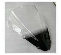Motorbike Windscreen For CBR600F For CBR600F4i CBR 600 F4i 600F 2001-2007 2008 Windscreen Screen Wind Deflectors Double Bubble Windshield Tall Wind Deflector(Transparent 2)