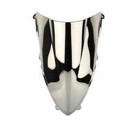 Motorbike Windscreen For Ducati For Panigale 1199 899 1199S 1199R 2011 2015 2016 2017 Motorcycle Double Bubble Deflector Wind Screen Windscreen Front mounted(Silver)