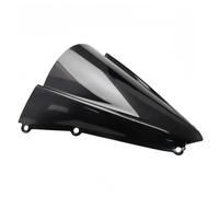 motorbike windscreen For Kawasaki For Ninja H2 For NINJA H2R 2015-2024 Windshield Front Windscreen Wind Deflector Fairing Motorcycle WindShield(Black)