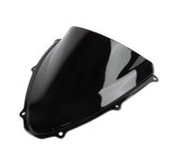 Motorbike Windscreen For Suzuki GSXR600 GSXR750 K6 K7 2006 2007 Motorcycle Windshield Windscreen Double Bubble(Black)