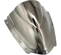 motorbike windscreen Motorcycle WindScreen Double Bubble Fairings for Kawasaki for ninja ZX10R 2021 2022 2023(Silver)