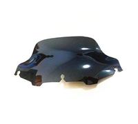 Motorbike Windshield 8 Inch Wave Motorcycle Windshield Windscreen For Flht Flhtc For Flhx For Touring Electra For Gilde Cruiser Wind Deflector(Black)
