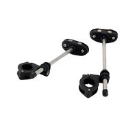 Motorbike Windshield Accessory Adjustable Universal Fairing Windscreen Shield Mount Kit Bracket For Motorcycle With 22MM 25MM 28MM Handlebar Stand Clamp Holder