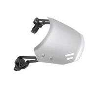 Motorbike Windshield Deflectors For CL250 For CL300 For CL500 Front Windscreen Windshield Wind Shield Visor Airflow Deflector Motorcycle Accessories(Silver)