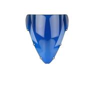 Motorbike Windshield Deflectors For H&onda For CBR600 2001-2008 Motorcycle Double Bubble Windshield WindScreen Accessories Fairing Deflector SCSTHRCRA(Blue)