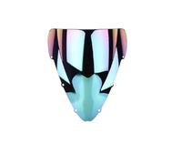 Motorbike Windshield Deflectors For H&onda For CBR600 2001-2008 Motorcycle Double Bubble Windshield WindScreen Accessories Fairing Deflector SCSTHRCRA(Iridium)