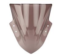 Motorbike Windshield Deflectors For KAWASAKI For Ninja 300 250 2013-2017 & For EX300 2013-2017Motorcycle Windscreen Windshield Double Bubble(Tan)