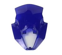 Motorbike Windshield Deflectors For N&inja 650 For EX650 For ER-6F 2020 2021 2022 2023 2024 Screen Motorcycl Windshield WindScreen Black SCSTHRCRA(Blue)