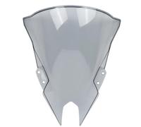Motorbike Windshield Deflectors For Ninja500 For Ninja 500 For SE For 500SE 2024 2025 Double Bubble Windshield(Light Gray)