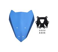 Motorbike Windshield Deflectors For Y&amaha For MT-07 2021 2022 Motorcycle Windscreen Wind Deflectors Protection Fairing Cover SCSTHRCRA(Blue-MT07)