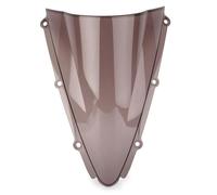 Motorbike Windshield Deflectors For YZF R1 For YZF-R1 2000 2001Motorcycle Windscreen Windshield Deflector Covers Screen Double Bubble(Tan)