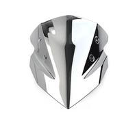 Motorbike Windshield Deflectors For Z400 2018 2019 2020 2021 2022 Motorcycle Windscreen Covers Screen Motorbikes Deflector Windshield SCSTHRCRA(Silver)