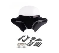 Motorbike Windshield Deflectors Motorcycle Front Fairing Headlight Windshield W/Mount Bracket Kit For For Road King For Softail For Fat Boy For