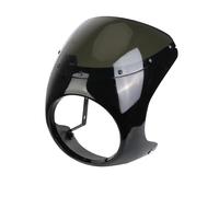 Motorbike Windshield Deflectors Motorcycle Front Headlight Fairing Motorbike Accessories Windscreen Wind Screen Deflector 7inch For