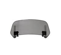 Motorbike Windshield Deflectors Universal Motorcycle Accessories Spoiler Windshield(B Transparent)