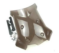 Motorbike Windshield For BMW For F850GS For F750GS For ADV 2018 2019 2020 2021 White Motorcycle Windshield WindScreen Fixing Bracket Motorbike Wind Deflector(Smoke)