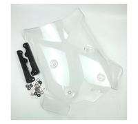 Motorbike Windshield For BMW For F850GS For F750GS For ADV 2018 2019 2020 2021 White Motorcycle Windshield WindScreen Fixing Bracket Motorbike Wind Deflector(White)