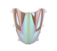 Motorbike Windshield For CBR600RR F5 2005 2006 Motorcycle Screen Double Bubble Deflector WindScreen Wind Fairing Flyscreen(White Iridium)