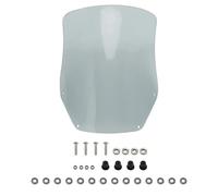 Motorbike Windshield For CRF250L For XR650L 1995-2023 Motorcycle Windscreen Windshield Wind Shield Deflector Covers Motorbike Wind Deflector(Gray)