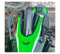 Motorbike Windshield For Kawasaki For Ninja ZX 10R For ZX10RR For ZX-10R 2021 2022 2023 Motorcycle Screen Windshield WindScreen Double Bubble Wind Deflector Motorbike Wind Deflector(Smoke)