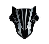 Motorbike Windshield For Kawasaki For Z900 2017 2018 2019 Black Motorcycle Windshield Windscreen Wind Deflector Parts Motobike ABS Plastic Accessories Motorbike Wind Deflector