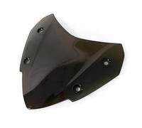 Motorbike Windshield For XMAX300 For X-MAX300 2017-2022 Wind Deflector Motorcycle Sport Windshield Viser Visor Deflector WindScreen Motorbike Wind Deflector(Black)