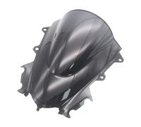 Motorbike Windshield Motorcycle Double Bubble Windshield Windscreen Deflector For Yzfr15 For Yzfr125 2017 2018 2019 Wind Deflector(Smoke)