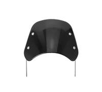Motorbike Windshield Motorcycle Headlight Windshield Wind Deflector Windscreen Universal For The Most Models Motorbike Wind Deflector(Black B style)