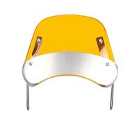 Motorbike Windshield Motorcycle Headlight Windshield Wind Deflector Windscreen Universal For The Most Models Motorbike Wind Deflector(Yellow A style)