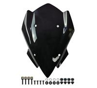 Motorbike Windshield Motorcycle Sport Windshield Fairing Windscreen Wind Deflectors Visor For Z900 Z900SE 2025 2026 Z900 SE(Black)