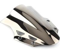 Motorbike windshield Motorcycle Windscreen ABS Plastic for Suzuki GSXR 250 2017 2018 2019 2020(Silver)