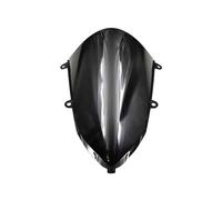Motorbike Windshield Racing Windshield Windscreen Front Visor Viser Meter Cover Wind Shield For CBR400R CBR500R 2019 2020 2021 2022 2023 2024 2025(Black)