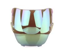 Motorbike Windshield Screen For CBR600 F3 1995-1998 Windshield Double Bubble WindScreen Motorcycle Accessories Fairing Deflector(White Iridium)