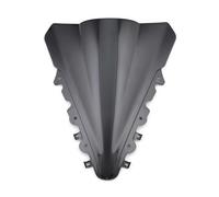 Motorbike Windshield Screen For YZF R15 V2 2014 2015 2016 Windshield Windscreen Deflector Double Bubble(Black)