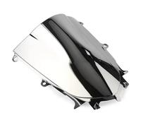 Motorbike Windshield Windscreen Screen Windshield Wind Deflectors For YZF-R6 R7 2017 2018-2021 2022 2023 2024 YZFR7 YZF-R7 R6(Silver)