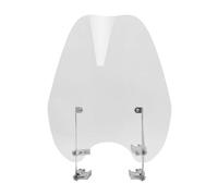 motorbike windshield Windshield Bracket for harley Softail FXS FXST FXSTC 1988-2013(Clear(Black Bracket))