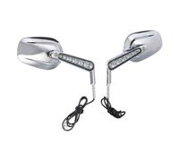 Motorbike Wing Mirror Motorcycle Mirrors For VRSCF 2009 2010 2011 2012 2013 2014 2015 2016 2017 Adjustable Chrome Rearview Mirror(Chrome)