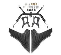 Motorbike Winglet For Road For Glide 117 For CVO121 Motorcycle Frame With Support Mount 2023-2025 Side Fairing Spoiler Protector Cover(Carbon Fiber Look)