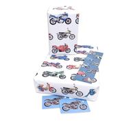 Motorbike Wrapping Paper 2 pack. Proper Bikers Wrapping Paper. Carefully Curated Art Motorbikes Wraping Paper, Designed and Painted by a Biker for Bikers