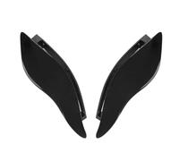 Motorbikes Deflector,Extension Spoiler Fit For Harley Touring Electra Street Tri Glide CVO 14-22 Adjustable Motorcycle Side Wing Batwing Fairing Windshield(Black)