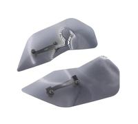 Motorbikes Deflector,Extension Spoiler Fit For Moto Guzzi STELVIO Motorcycle Accessories Windscreen Side Spoiler Bilateral Deflectors 2024-2025(White)