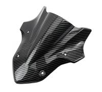 Motorbikes Deflector Fairing Windscreen Windshield Wind Deflector Motorcycle Front Spoiler Black Fit For Kawasaki Z900 2017-2019 Accessorie Extension Spoiler(Dark Grey)