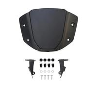 Motorbikes Deflector Fit For Honda CB1000R CB1000R 2021-2025 Motorcycle Windshield Windscreen Sport Deflector Visor Screen With Bracket F Windscreen Spoiler(Matte black)