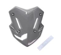 Motorbikes Deflector Fit For YAMAHA X-MAX300 XMAX300 Tech MAX/Tech MAX+ 2025 Motorcycle Front Windshield Deflector Windscreen Fairing Windscreen Spoiler(Gray)