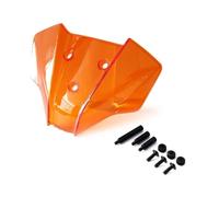 Motorbikes Deflector Motorcycle Windshield Flyscreen For 1290 Super Duke R 2020 20212022 20232024 Windscreen Guard For 1290Super DukeR MY20 Motorcycle Windshield(Orange)