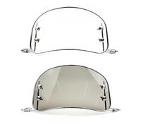 Motorbikes Deflector Motorcycle Windshield Front Wind Deflector Windscreen Modified Accessories Universal Fit For Scooter E-bike Motorcycle Windshield(Type 2)