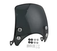 Motorbikes Deflector Motorcycle Windshield PC Wind Deflector Universal 5-7in Headlamp Fit For Honda For Yamaha For Kawasaki For Suzuki Windscreen Spoiler