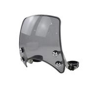 Motorbikes Deflector Motorcycle Windshield Transparent Windscreen Compatible Fork Fit For Harley Sportster 883 X48 Iron 1200 Windscreen Spoiler(Grey)