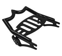 Motorbikes Tail Rack For Road For King For Road For Glide 2009-2024 Crown Style Detachable Tailstock Motorcycle Rear Luggage Rack(Beige)