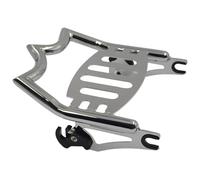 Motorbikes Tail Rack For Touring Road For King Road For Glide 2009-2024 Crown Style Motorcycle Rear Luggage Rack(Chorme)